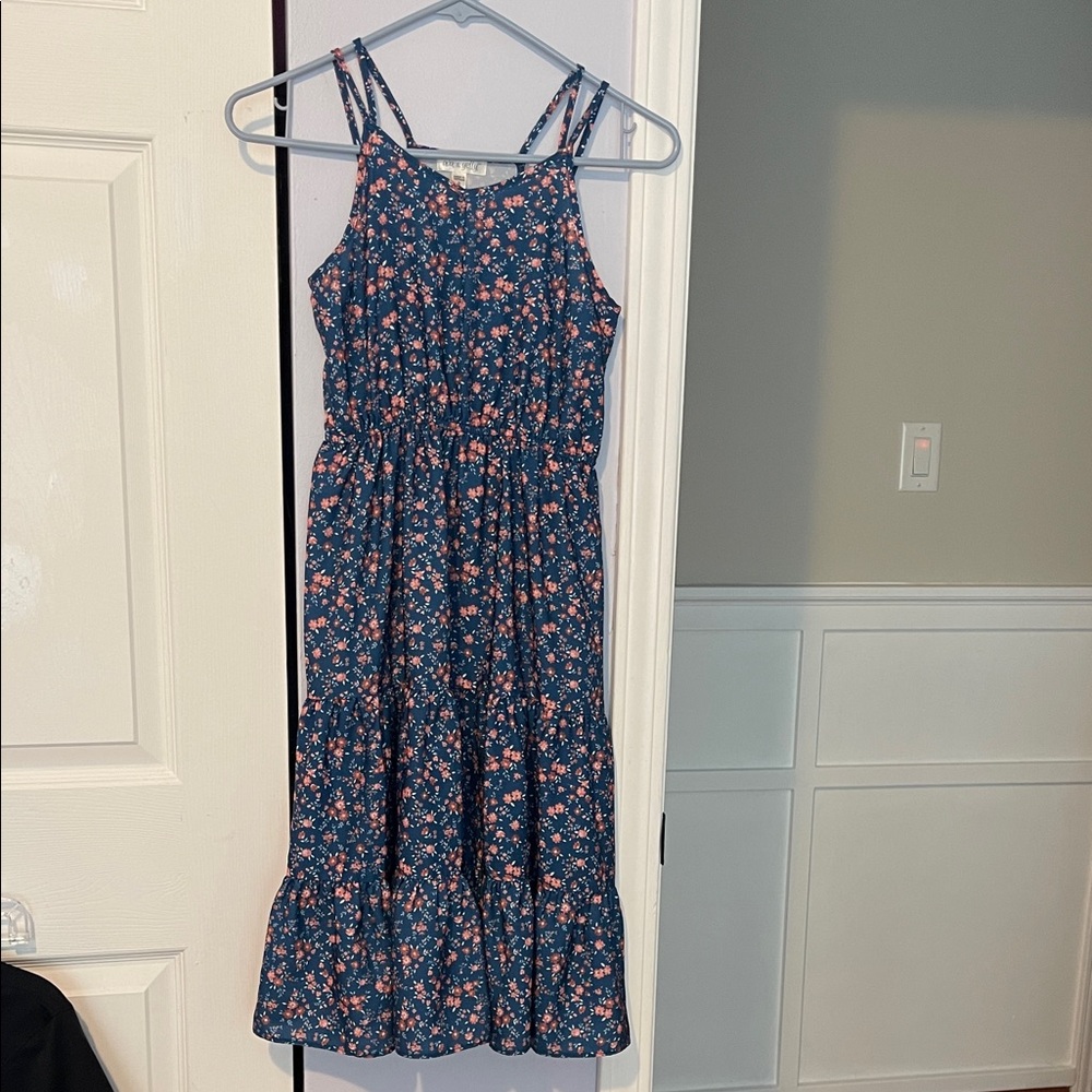 Floral Blue Sundress